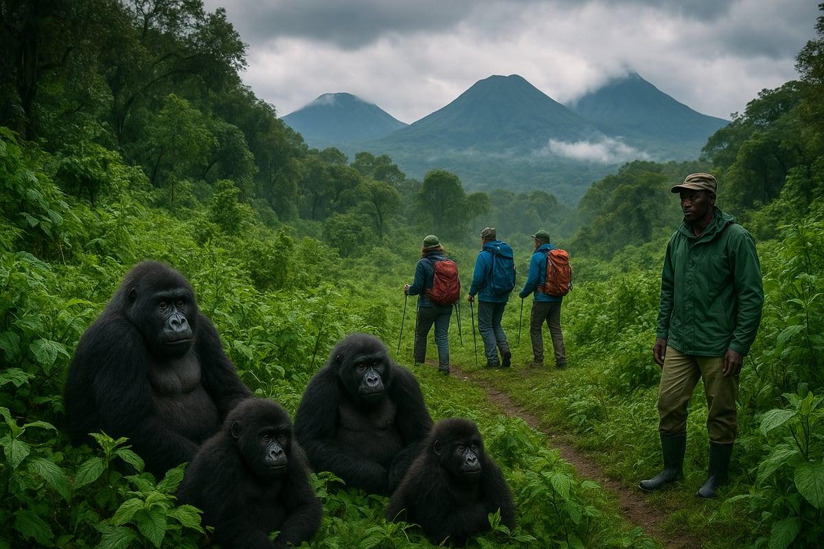 Gorilla trekking experience